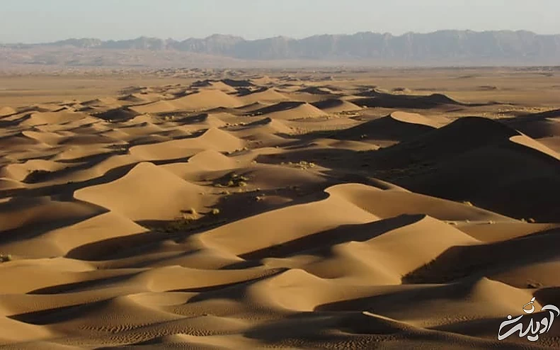 تپه های پلکانی در کویر مصر